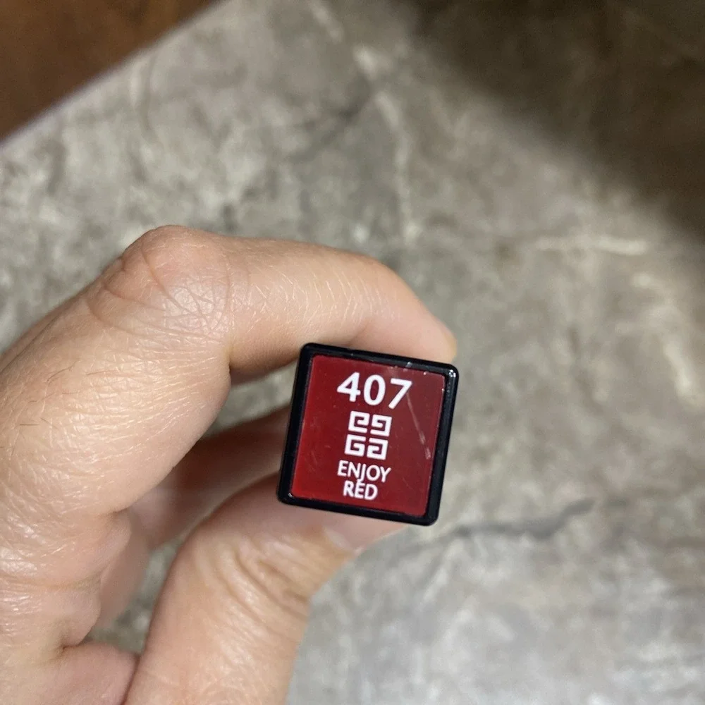 Givenchy Liquid‎ Lipstick 407 Enjoy Red HTF Rare NWOB